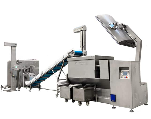 scansteel foodtech Twin Shaft Z-Arm Mixer