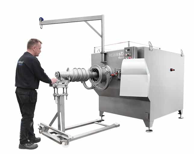 scansteel foodtech® single worm/auger grinder MG 330