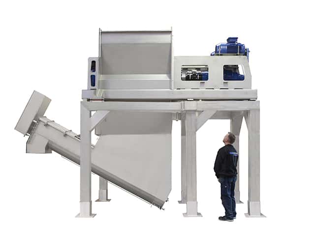 scansteel foodtech whole pallet crusher twin